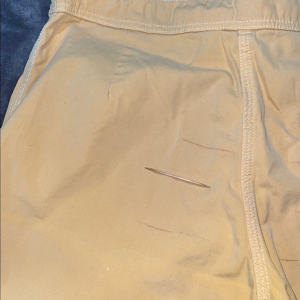 Vintage STUSSY Men's Yellow Swim Shorts MADE IN USA 🇺🇸 - Picture 10 of 13